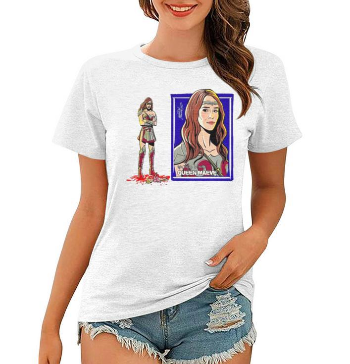 Comic Design Queen Maeve The Boys Tv Show Women T-shirt