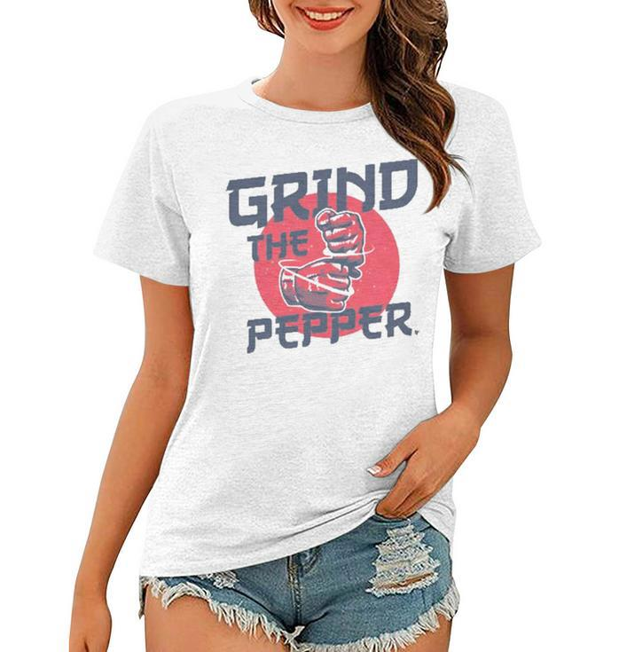 Grind The Pepper Japan Baseball  Women T-shirt