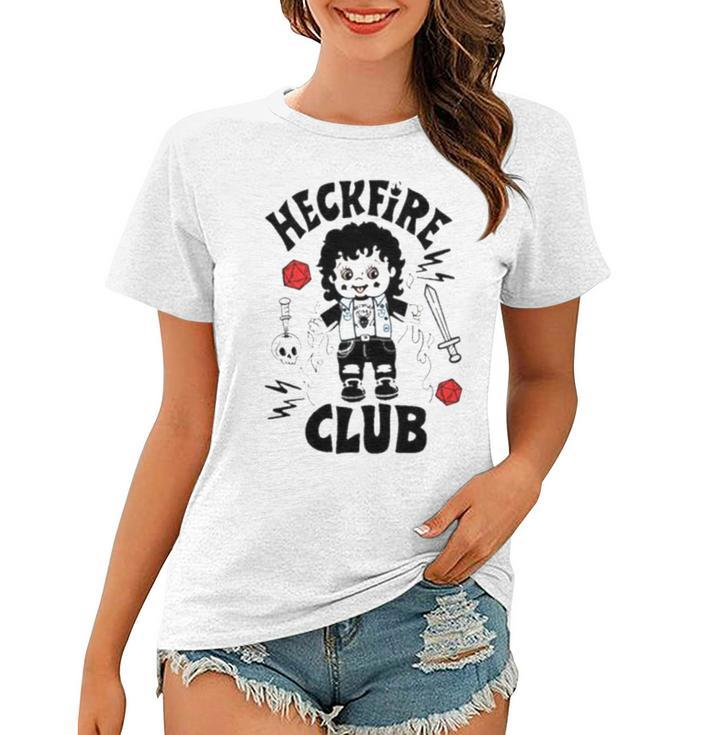 Heckfire Club Eddie Munson Kewpie Women T-shirt