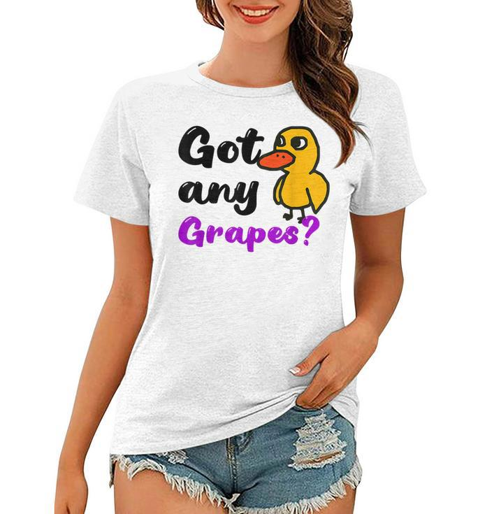 Ice Fresh Lemonade Got Any Grapes Duck Funny Gifts  Women T-shirt