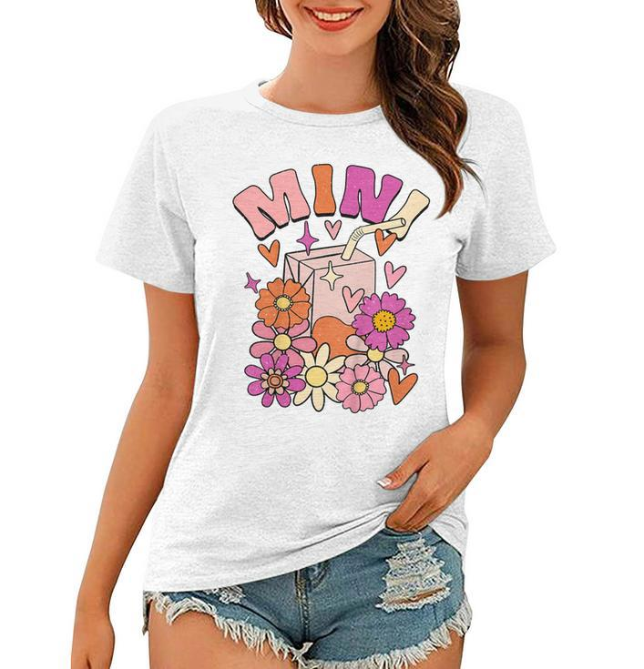 Kids Mama & Mini Mommy & Daughter Mommy & Me Groovy Matching  Women T-shirt