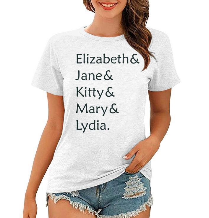 Pride & Prejudice Bennet Sister Women T-shirt