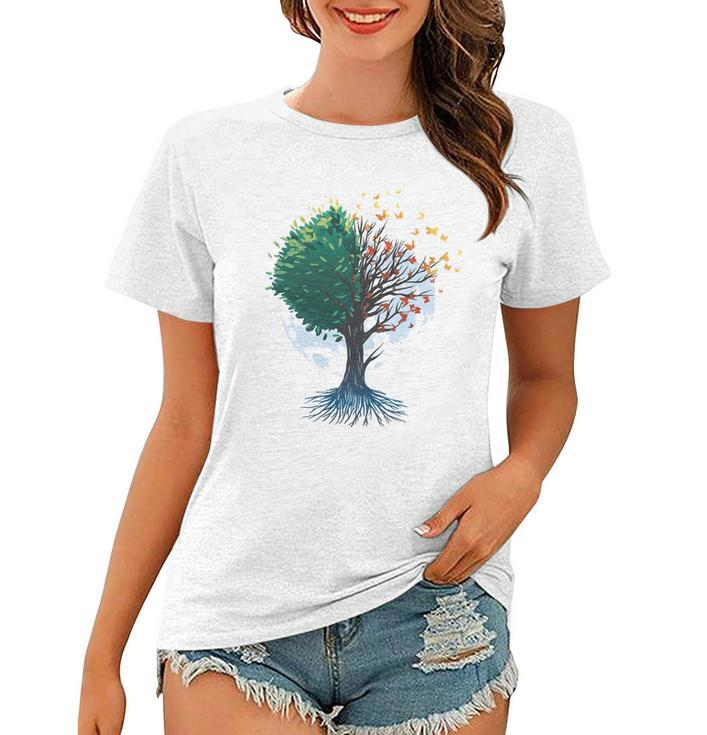Tree Of Butterflies Women T-shirt