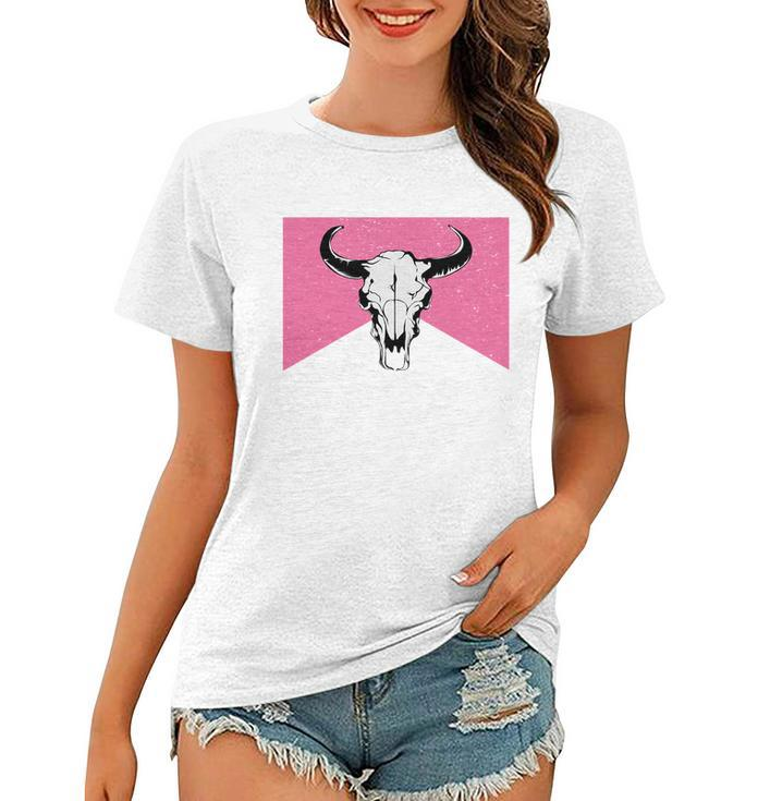 Wallen 2024 Western Bullhead Retro Women T-shirt
