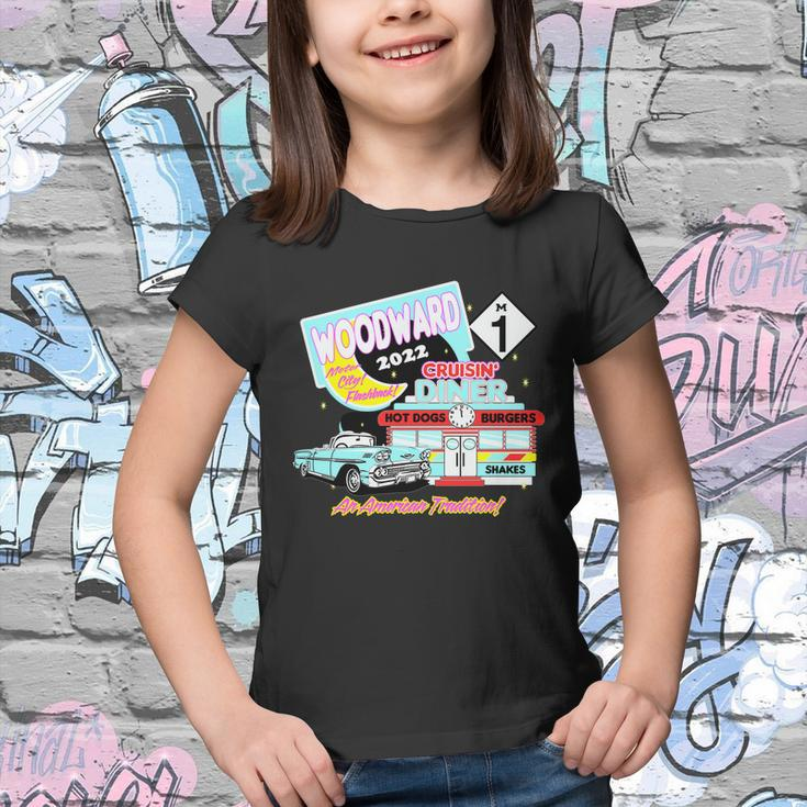 2022 Woodward Drive In Diner Cruise Youth T-shirt