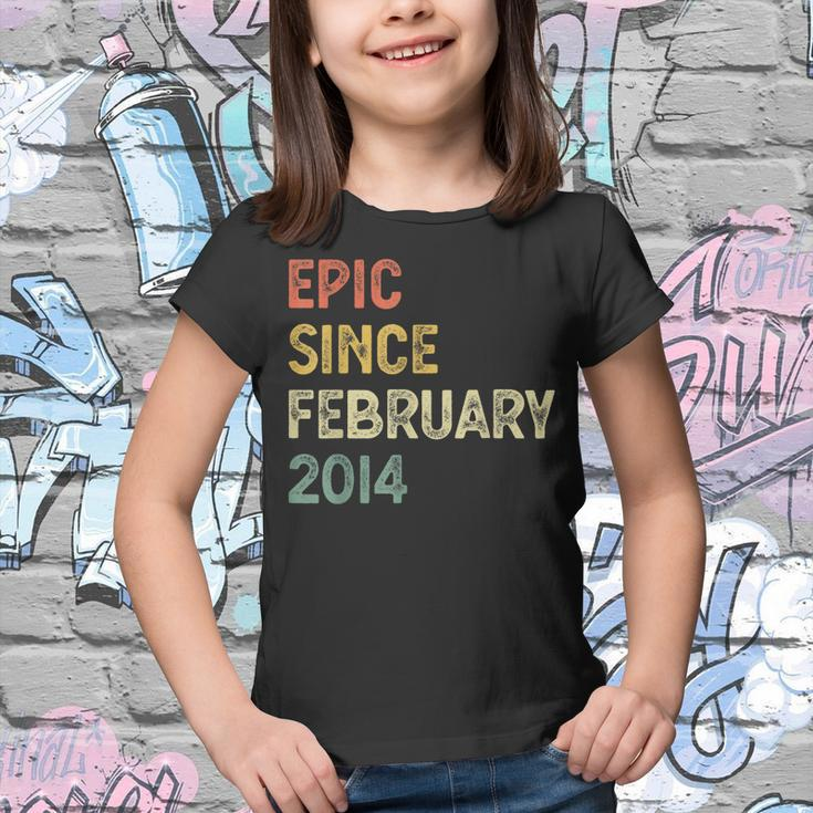 9 Years Old Boys Girls Epic Since February 2014 Youth T-shirt