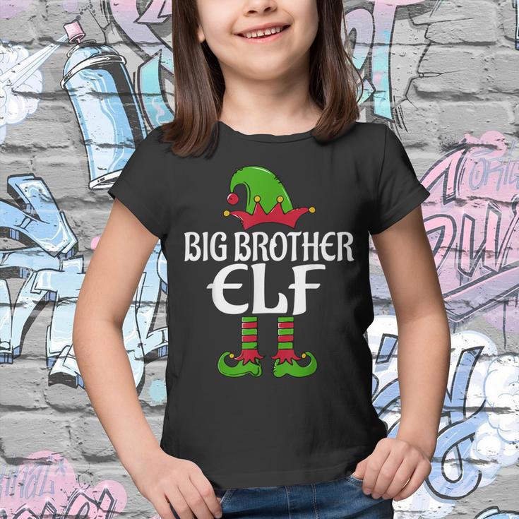 Big Brother Elf Funny Matching Family Christmas Pajamas Boys Youth T shirt Seseable CA