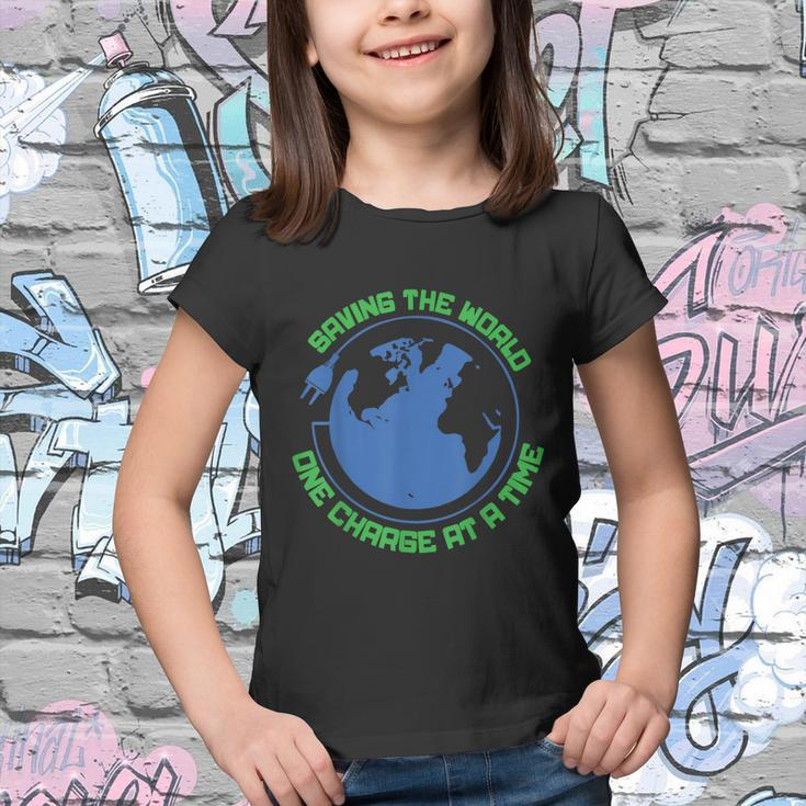 Electric Mobility Car Driver Environmental Protection World Youth T-shirt