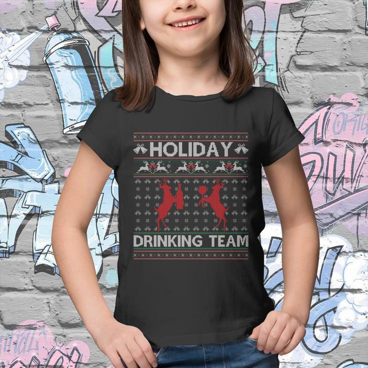 Holiday Ing Team Reindeer Ugly Christmas Sweater Gift Youth T-shirt