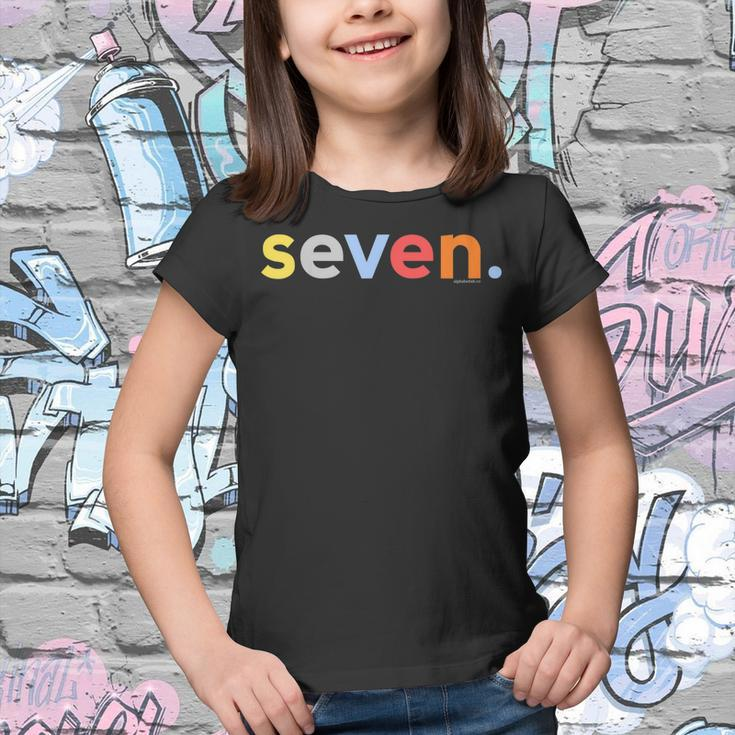 Kids 7Th Birthday Shirt For Boys 7 Seven | Age 7 Gift Ideas Youth T-shirt