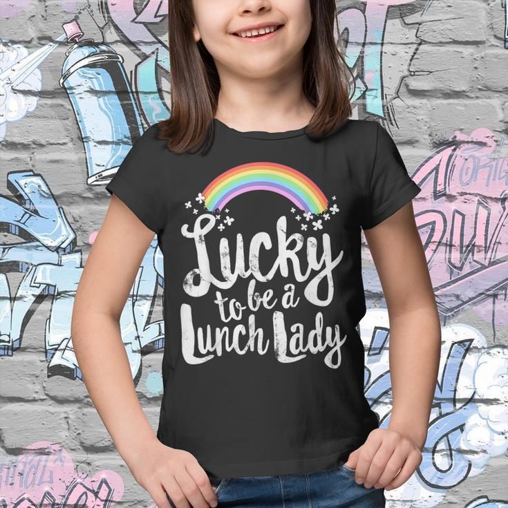 Lucky To Be A Lunch LadySchool St Patricks Day  Youth T-shirt