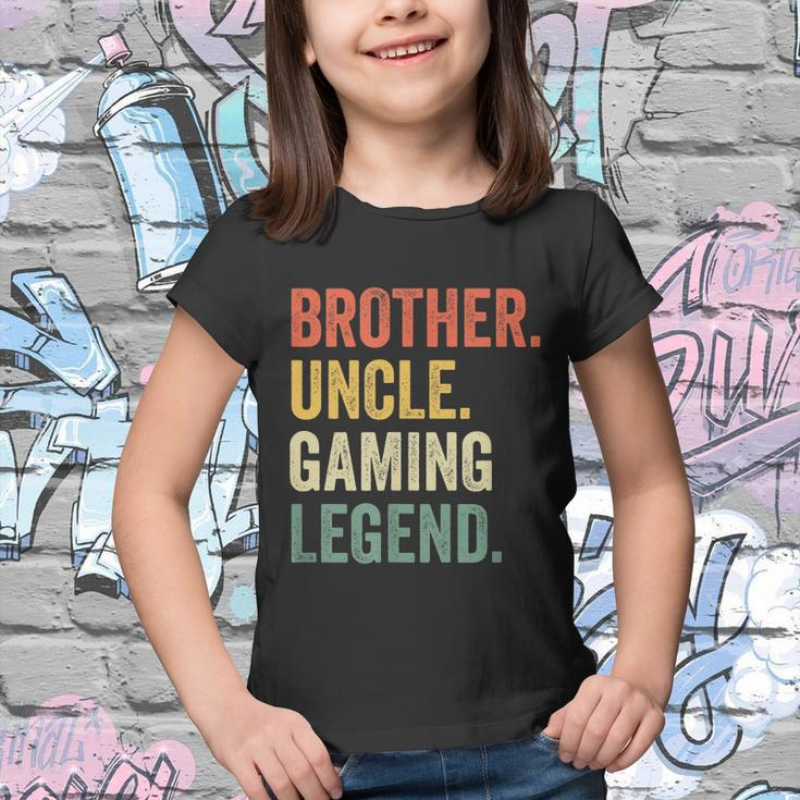 Mens Funny Gamer Brother Uncle Gaming Legend Vintage Video Game Tshirt Youth T-shirt