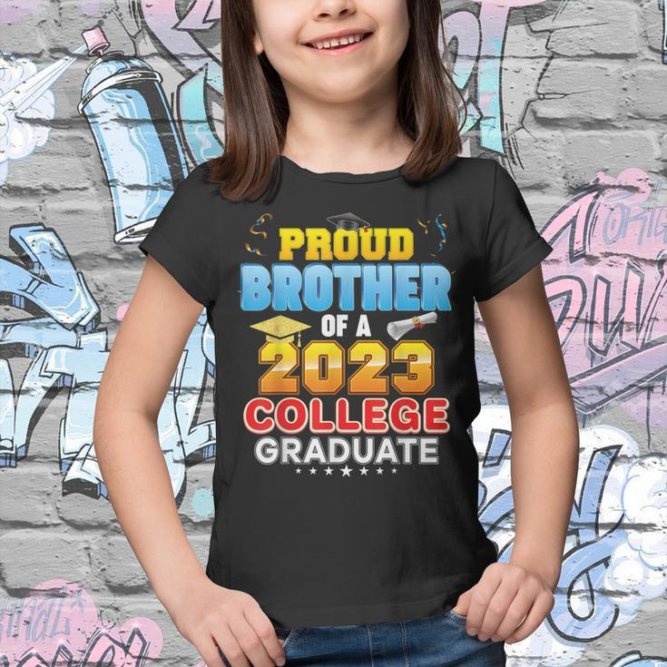 Proud Brother Of A 2023 College Graduate Last Day School Youth T-shirt
