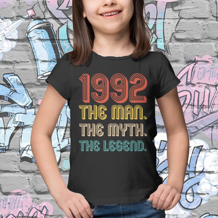 The Man The Myth The Legend 1992 30Th Birthday Youth T-shirt