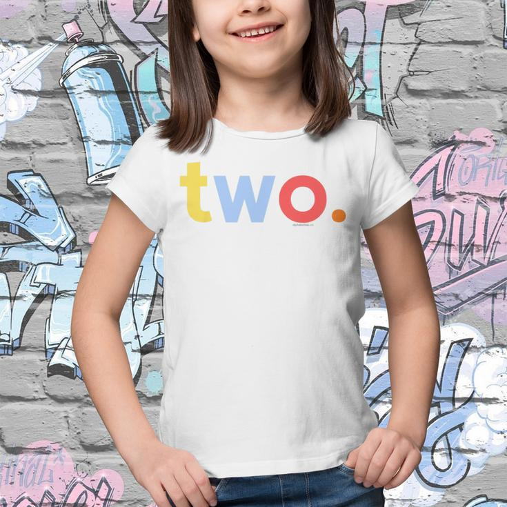 Kids 2Nd Birthday Boy 2 Two Year Old | Age 2 Party Idea Youth T-shirt