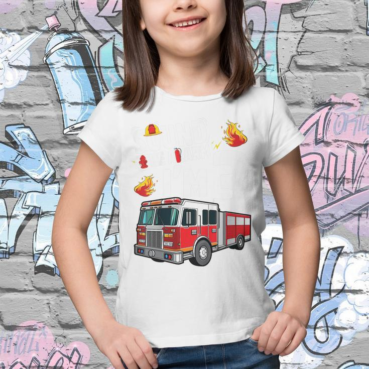 Kids Fire Truck 3Rd Birthday Boy Firefighter 3 Year Old Youth T-shirt