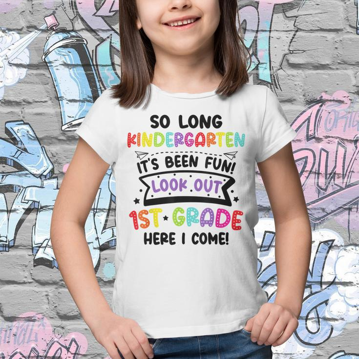 So Long Kindergarten Look Out First Grade Graduation Gifts Youth T-shirt