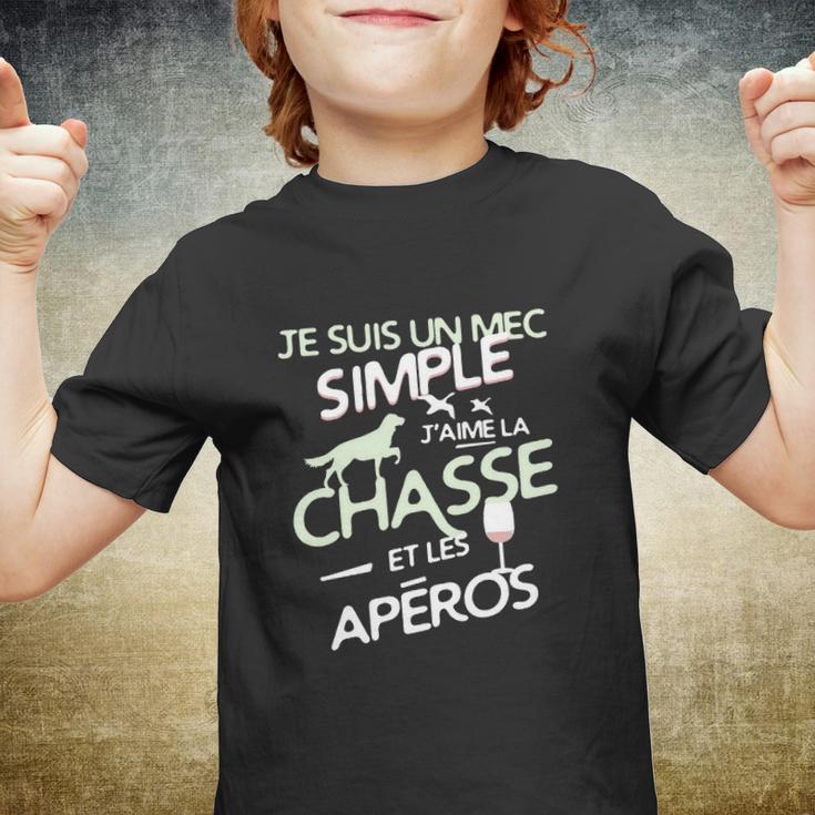 Chasse - Un Mec Simple Youth T-shirt