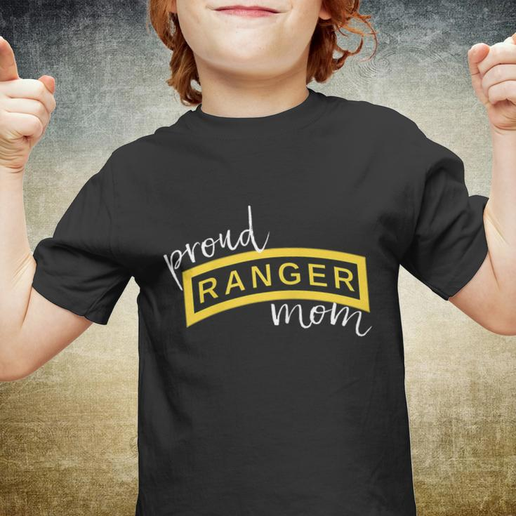 Army Ranger Mom Gift Proud Ranger Mom Tab Gift Youth T-shirt