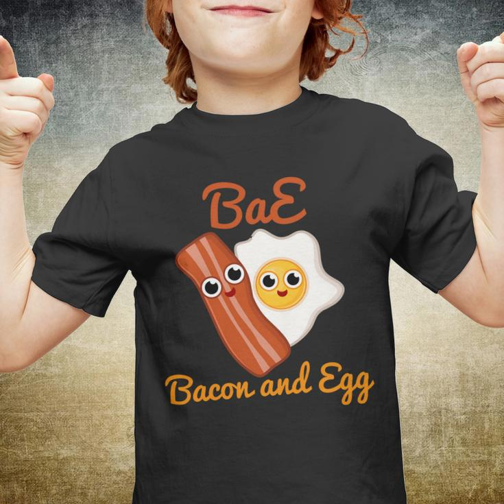 Bae Bacon And Eggs Funny Best Friends Youth T-shirt
