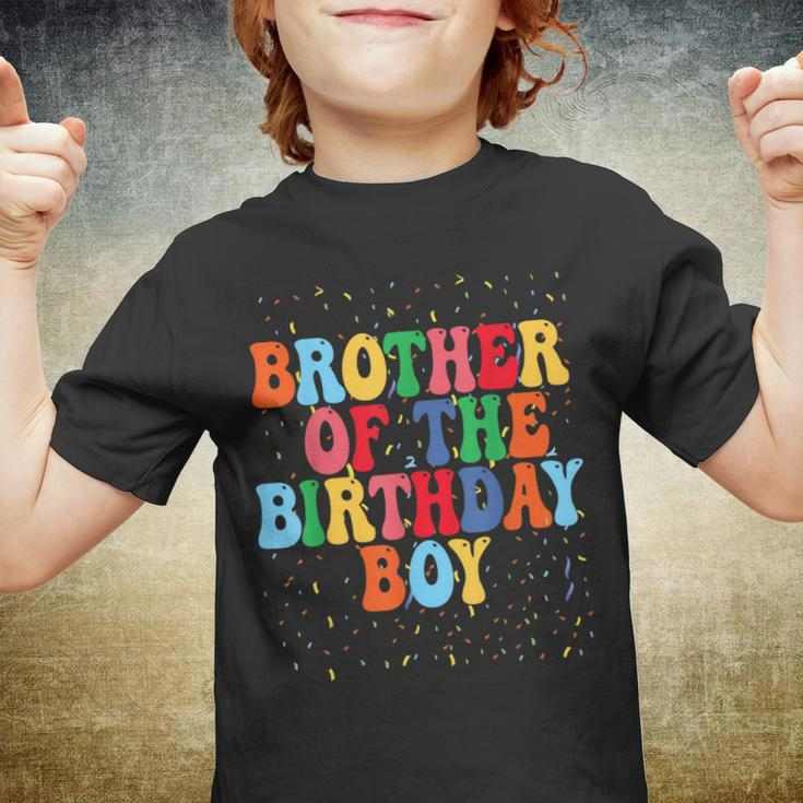 Brother Of The Birthday Boy Funny Birthday Party Celebration Youth T-shirt