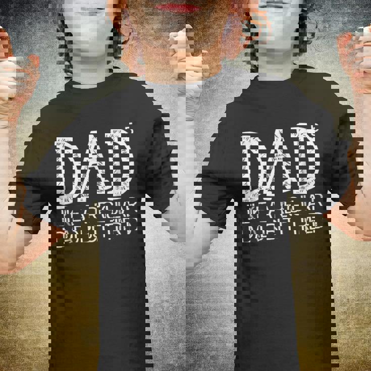 Dad To The Fifth Power Dad Of 5 Kids Youth T-shirt Dad To The Fifth Power Dad Of 5 Kids Youth T-shirt