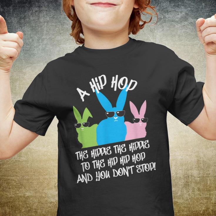 Hip Hop Easter Bunny Old School Hip Hop Youth T-shirt