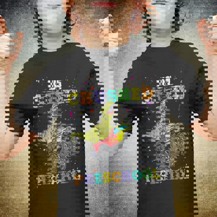 I Just Crushed PreschoolRex Monster Truck Graduation Youth T-shirt I Just Crushed PreschoolRex Monster Truck Graduation Youth T-shirt