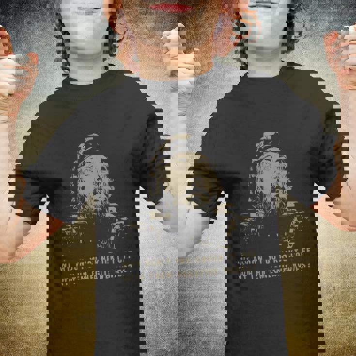 Kellys Heroes Why Dont You Knock It Off With Them Negative Waves V2 Youth T-shirt