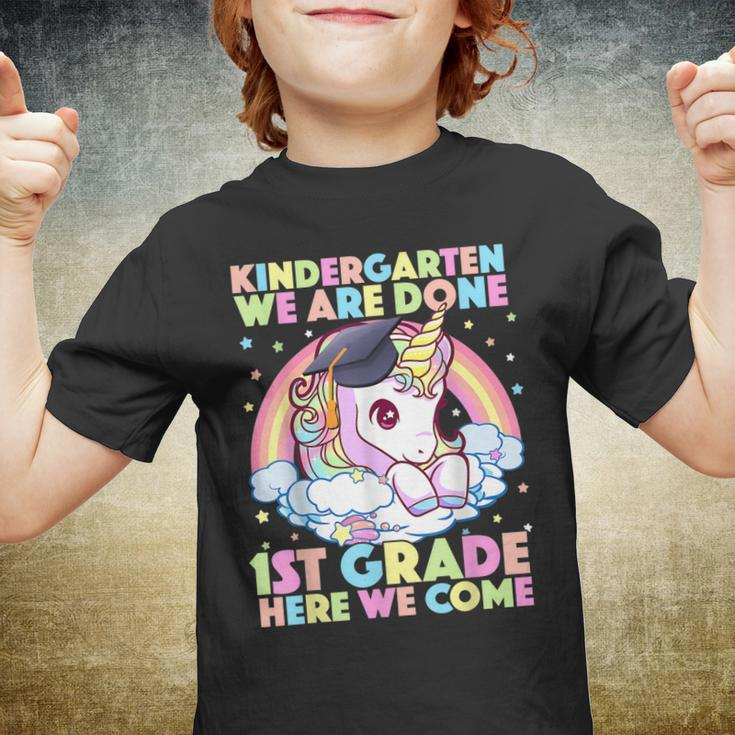 Kindergarten Graduation Magical Unicorn Gifts Girls Youth T-shirt
