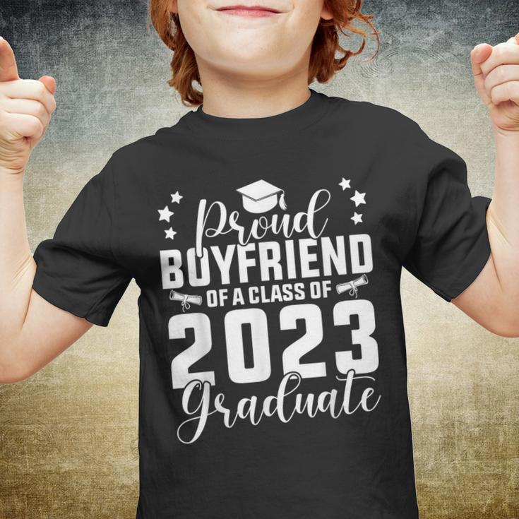 Proud Boyfriend Of A Class Of 2023 Graduate Senior Family Youth T-shirt