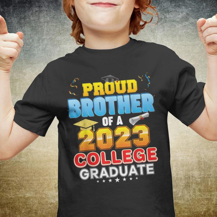 Proud Brother Of A 2023 College Graduate Last Day School Youth T-shirt