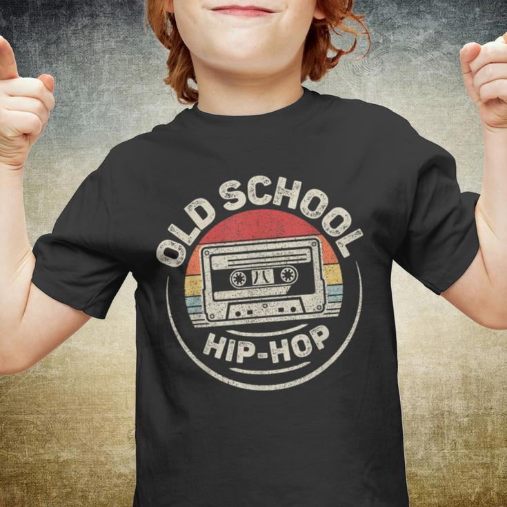 Vintage Retro Old School Hip Hop 80S 90S Cassette Music Youth T-shirt