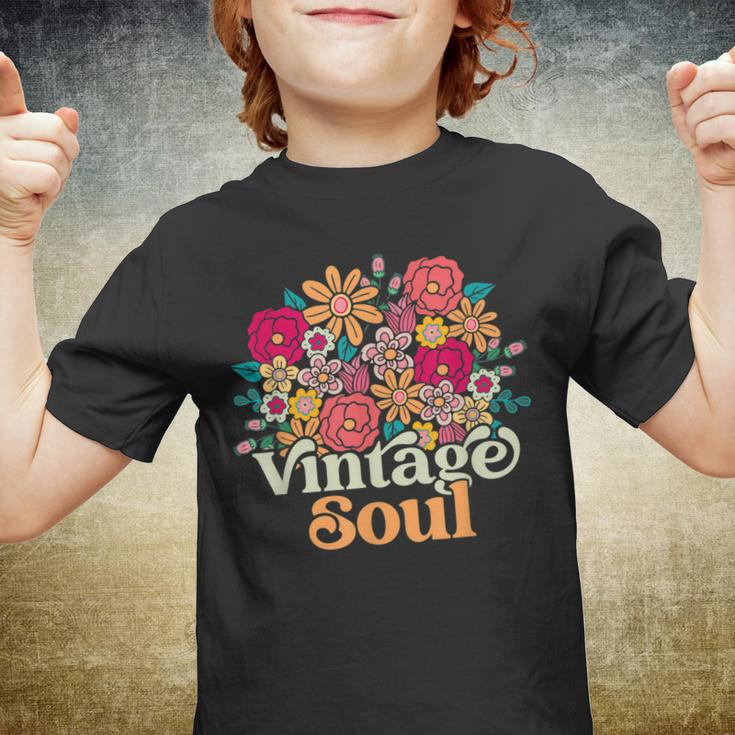 Vintage Soul Retro 70S 80S 90S Old School Youth T-shirt