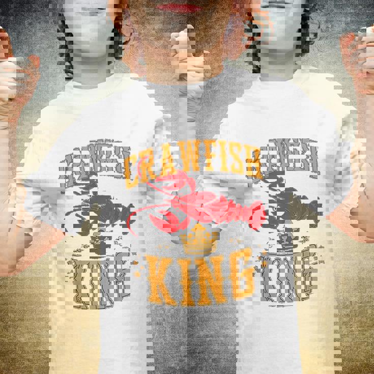 Crawfish King Crawfish Boil Party Festival Youth T-shirt