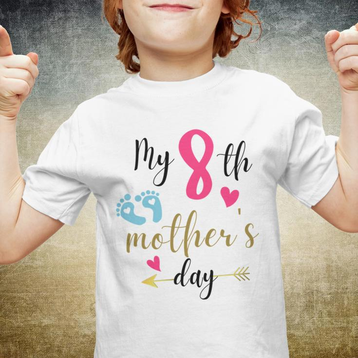 My Eighth Mothers Day Youth T-shirt