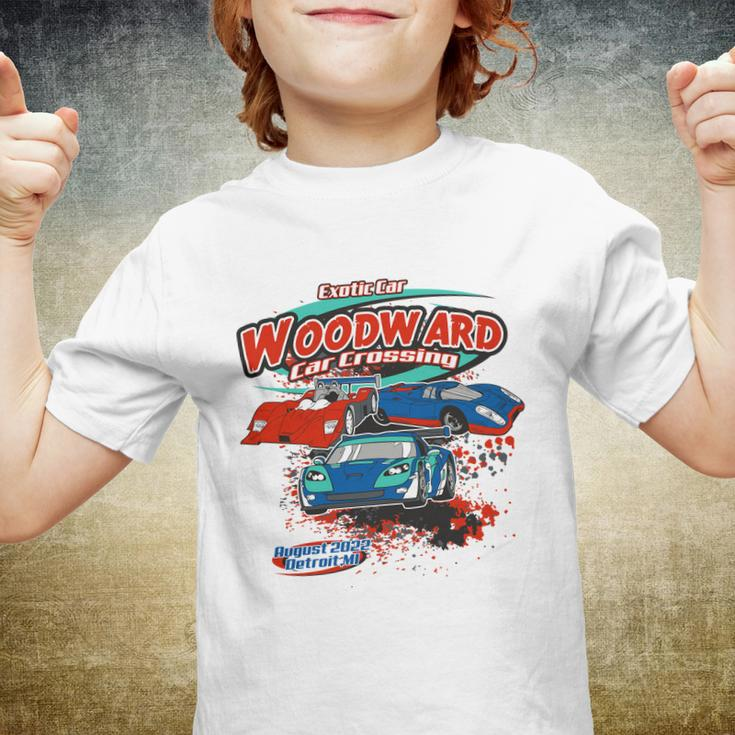 Woodward Exotic Car Cruise 2022 Youth T-shirt