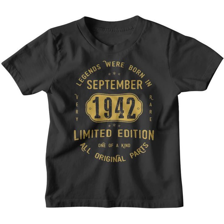 1942 September Birthday Gift   1942 September Limited Edition Youth T-shirt