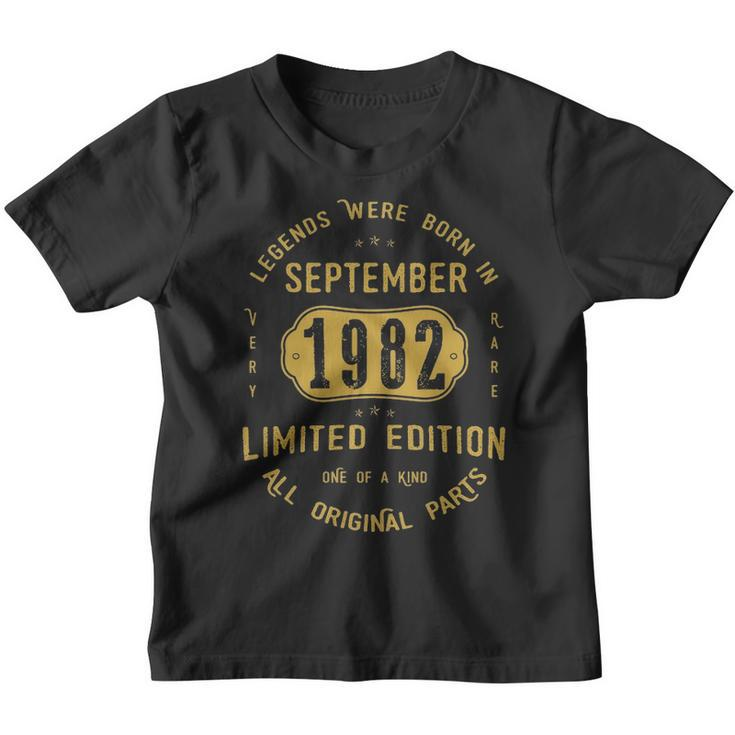 1982 September Birthday Gift   1982 September Limited Edition Youth T-shirt