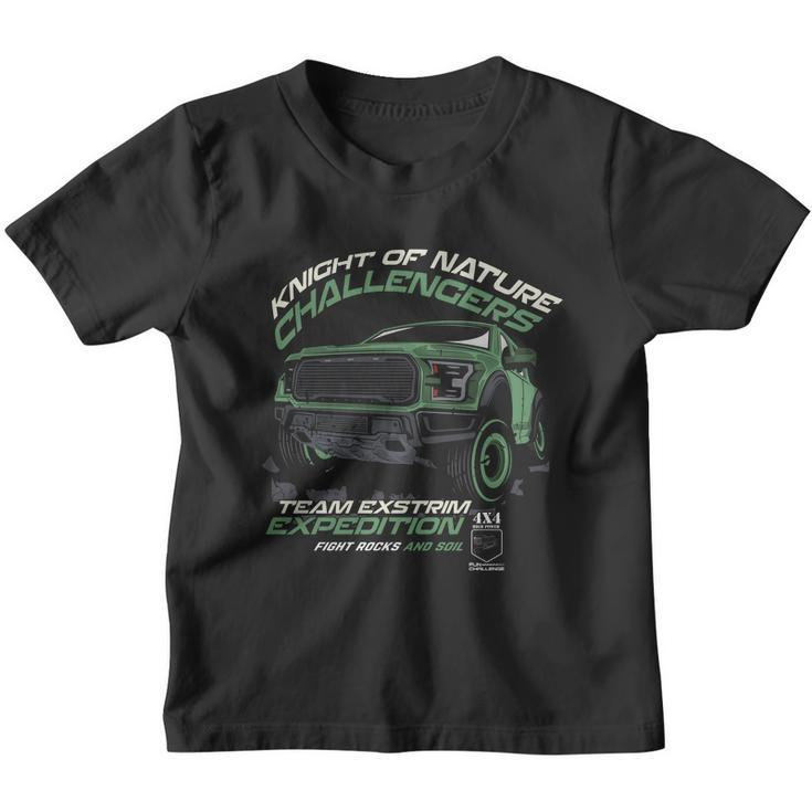 4X4 Challengers Desert Car Youth T-shirt
