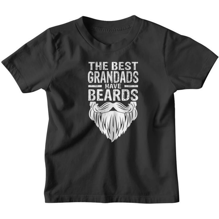 Best Grandads Beards Tattoos Husband Mens Youth T-shirt