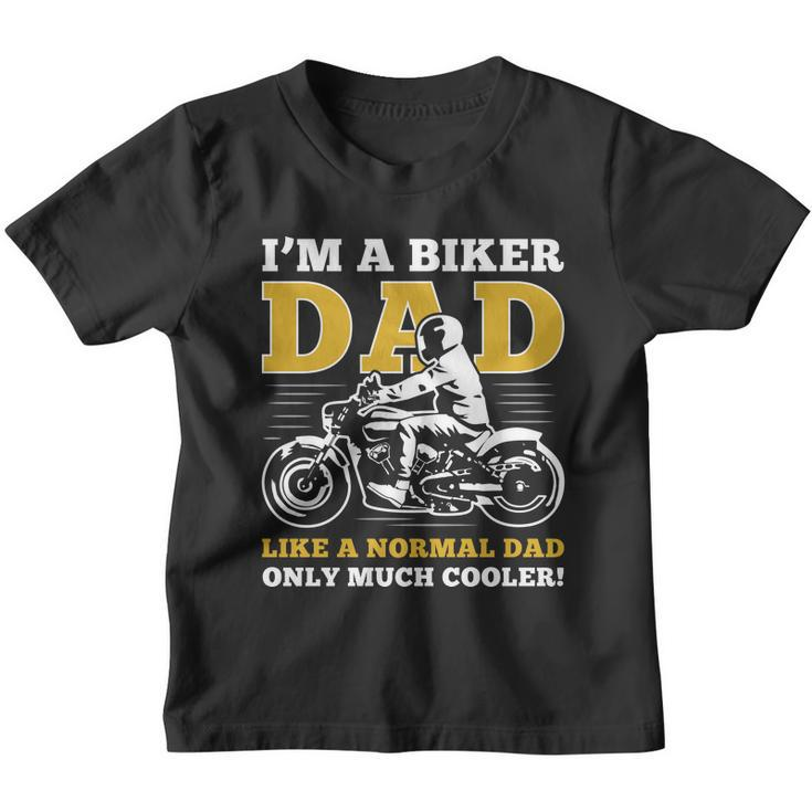 Biker Dad V2 Youth T-shirt