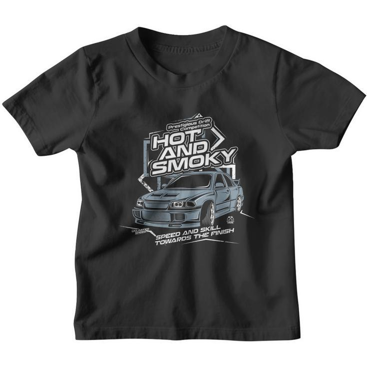 Car Hot And Smoky Youth T-shirt