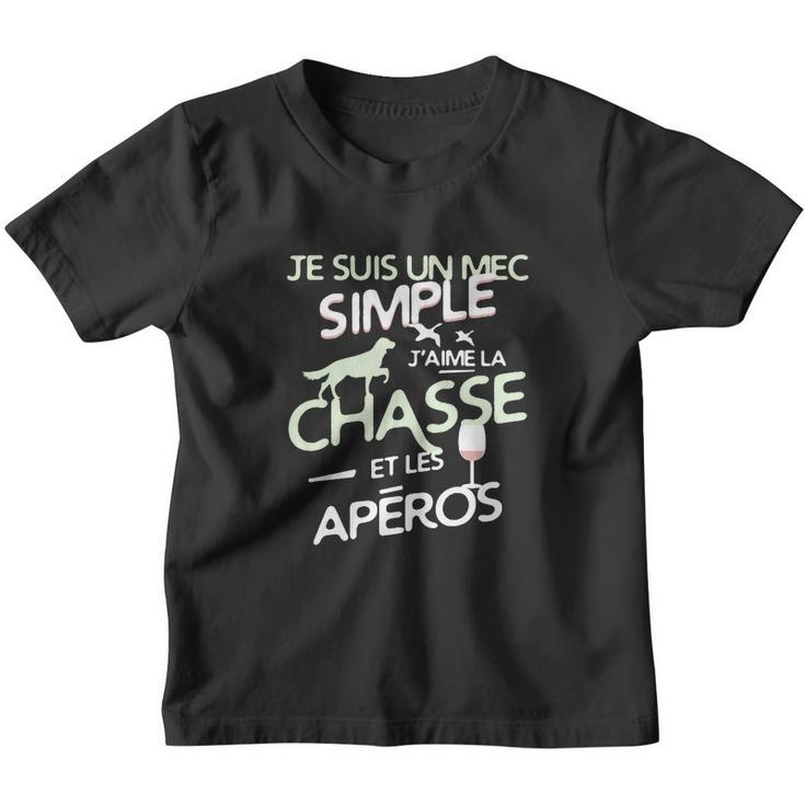 Chasse Un Mec Simple Youth T-shirt