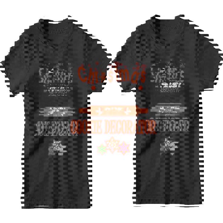 Christmas Baking Shirt For Women & Kids The Cookie Decorator T-Shirt