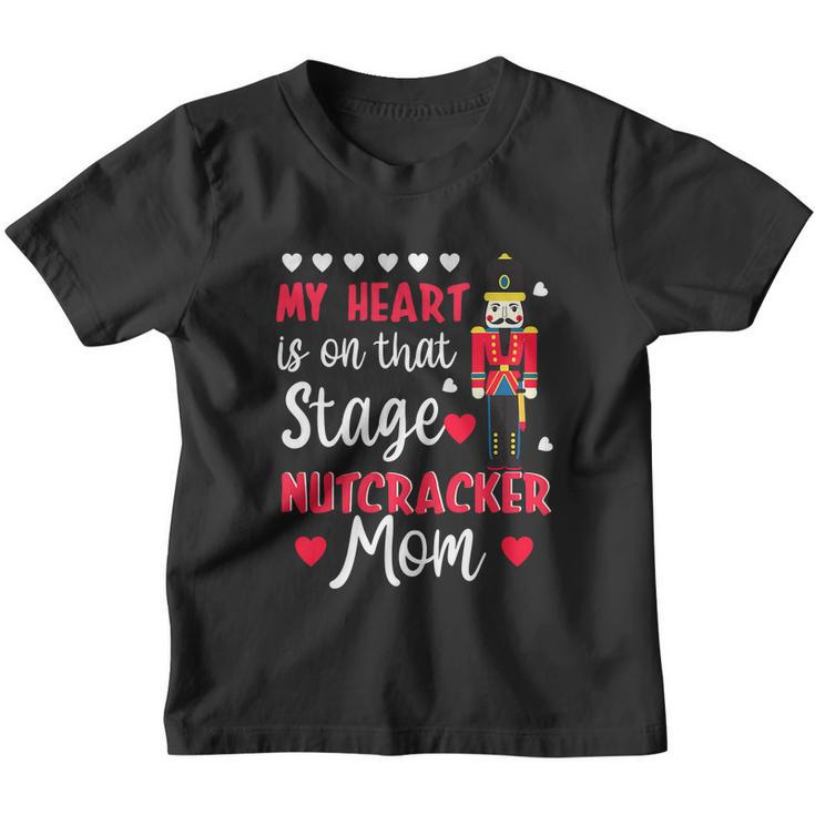 Christmas Nutcracker Mom Love Ballet Dance Mom Youth T-shirt
