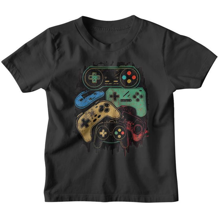 Control All The Things Video Game Controller Gamer Graphic  Youth T-shirt