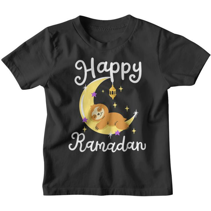 Cute Ramadan Mubarak Ramadan Kareem Eid Mubarak For Kids  Youth T-shirt