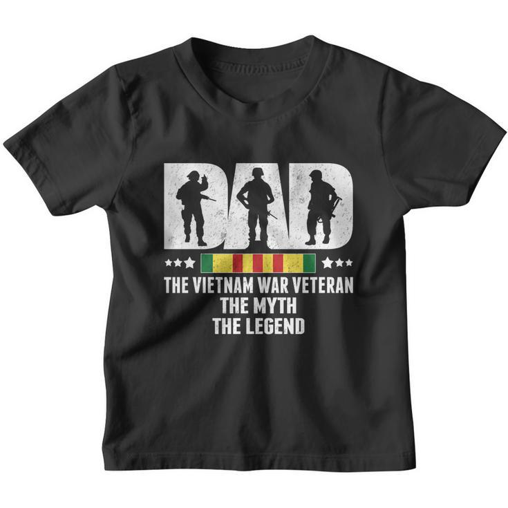 Dad Vietnam Veteran The Myth The Legend Gift Dad Gift V2 Youth T-shirt