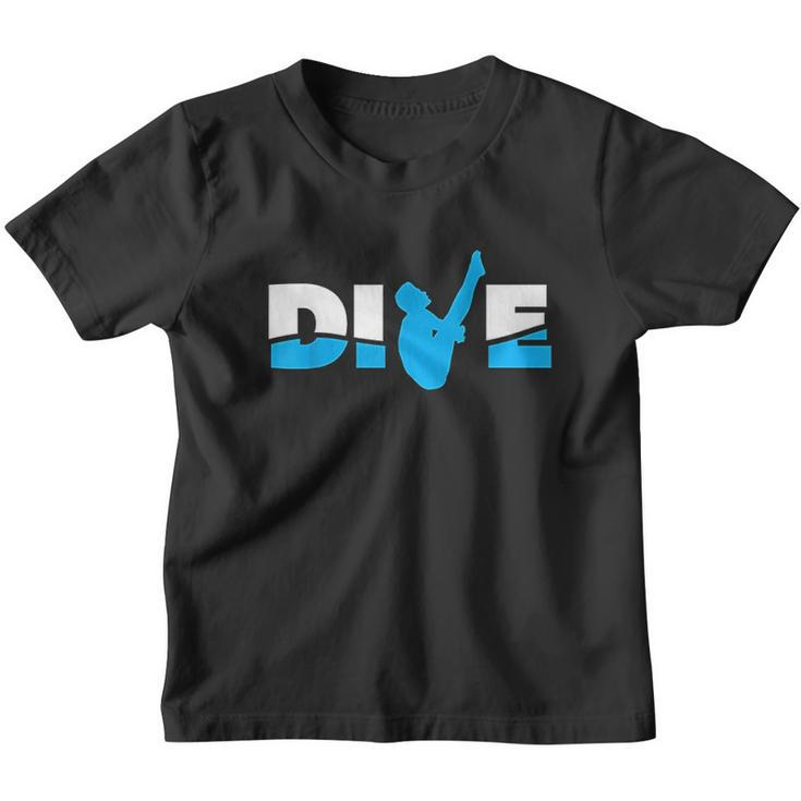 Dive Water Sports Platform Diver Springboard Diving Youth T-shirt